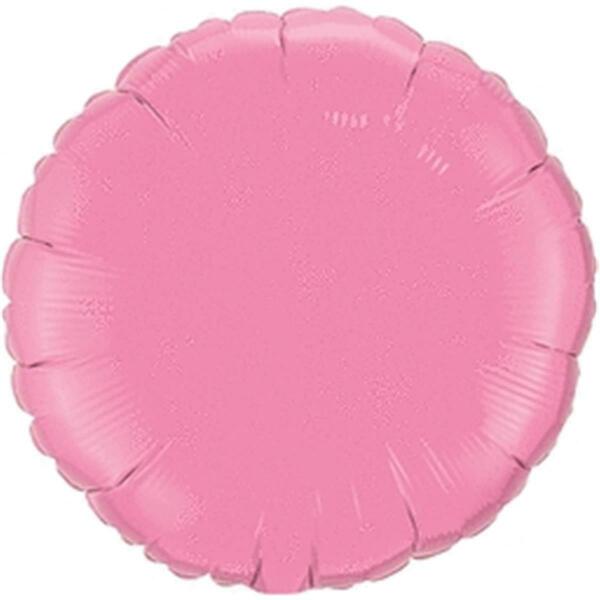 Mayflower Distributing 18 in. Rose Round Flat Foil Balloon, 5PK 15357